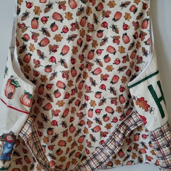 Handmade Fall Harvest Grandmacore Vest - Picture 6 of 7